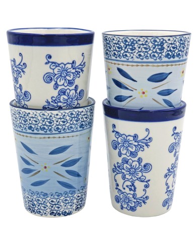 Tea Mug Set Blue