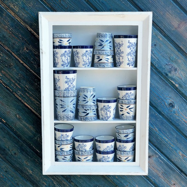 Tea Mug Set Blue