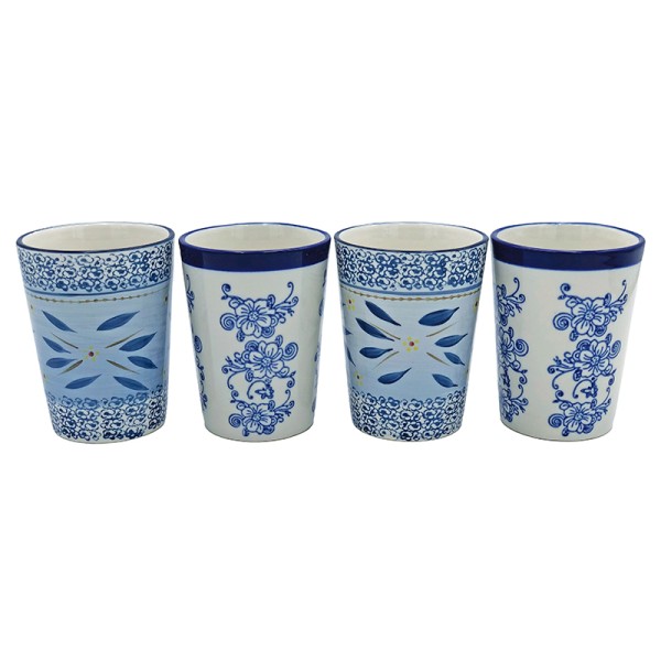 Tea Mug Set Blue