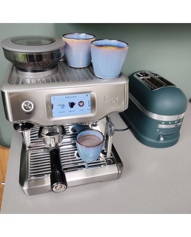 Boho cappuccino set - each piece is unique