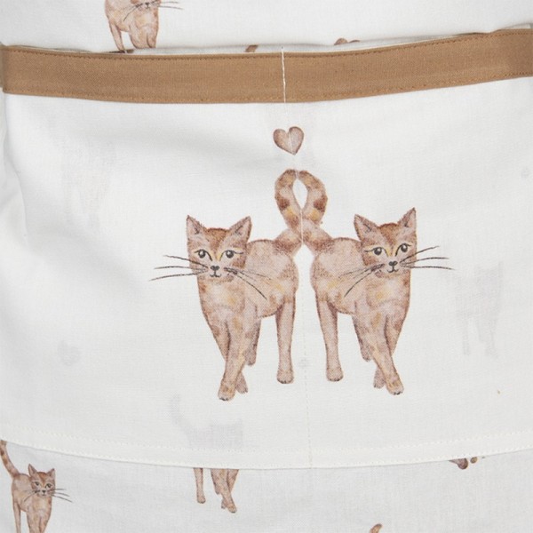 Apron with Ginger Cats