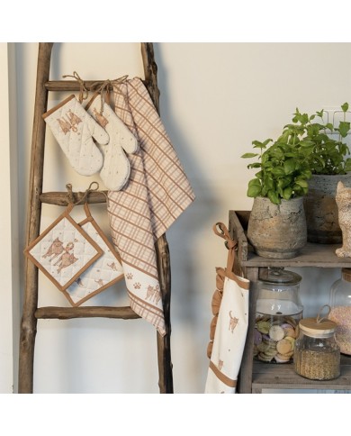 Ovenwant met Rode Katten