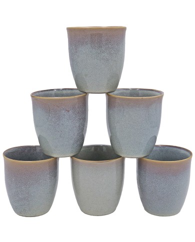 Boho Cup Set Reactive Glaze Boho Cup Set Reactive Glaze