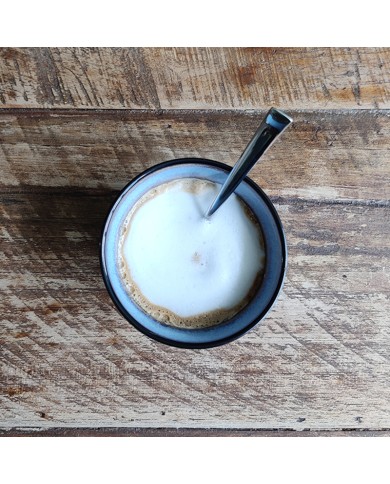 Boho cappuccino set - each piece is unique