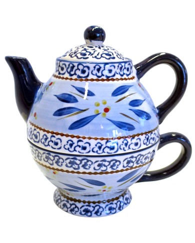 'Tea for One' Old World Blue