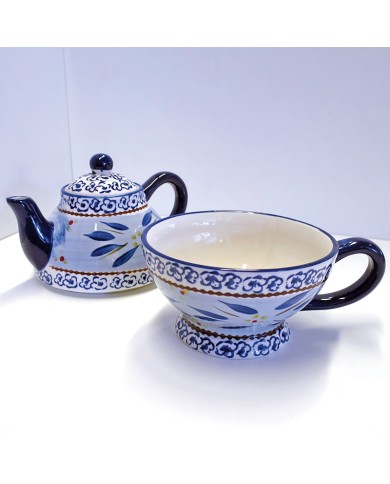 'Tea for One' Old World Blue 'Tea for One' Old World Blue