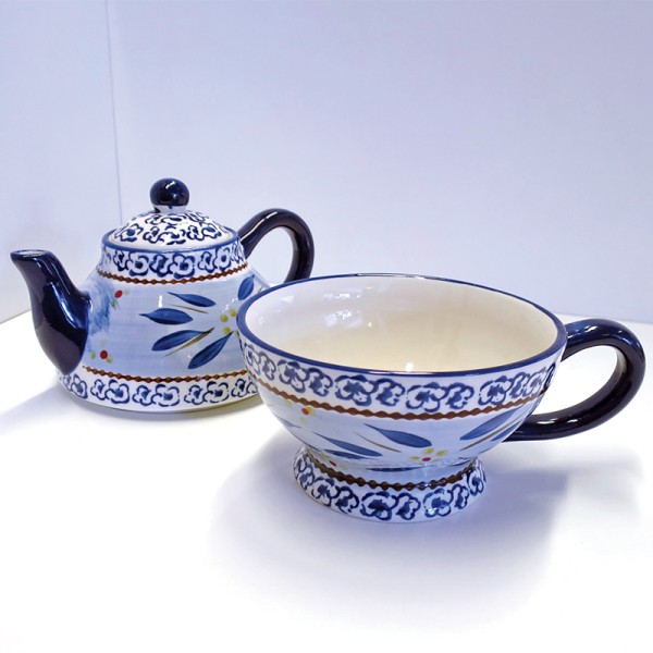 'Tea for One' Old World Blue