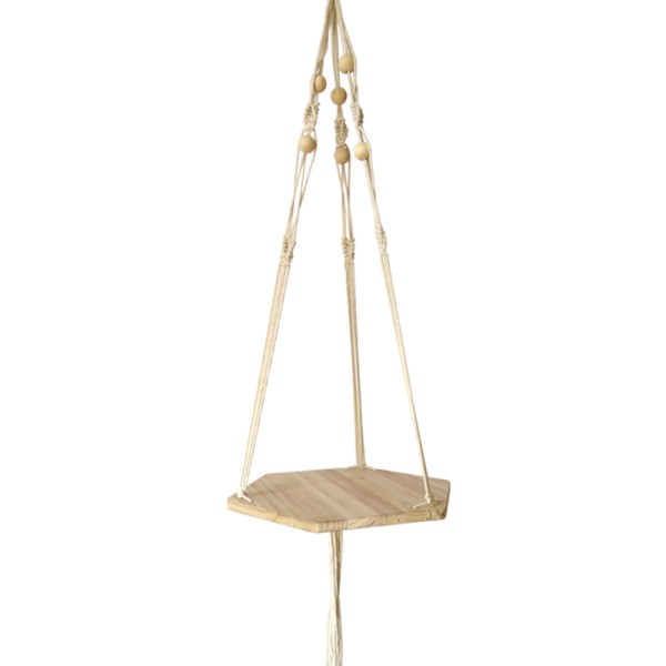 Macramé Hangende Vogeltafel