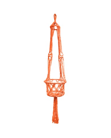 Macramé Plantenhanger Oranje