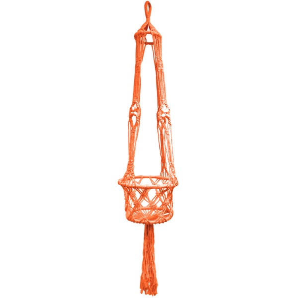 Macramé Plantenhanger Oranje