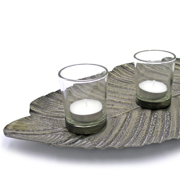 Leaf Candle Holder