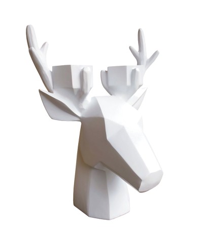 Geometric Deer Head Tea Light Holder