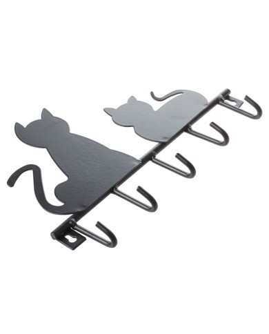 Black Cat Key Rack