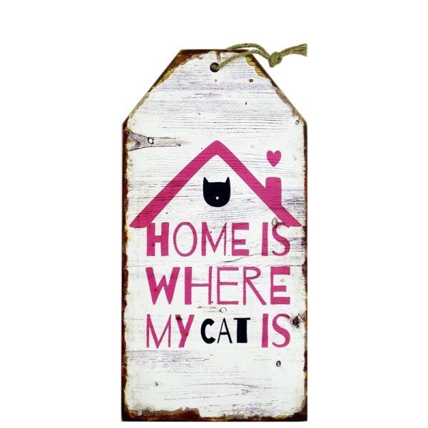 Cat Wall Plaque