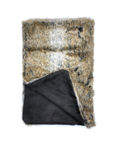 Faux Fur Throw Puma 130x170