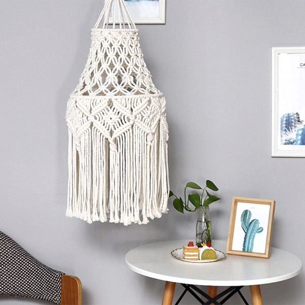 Macramé Pendant Light Shade