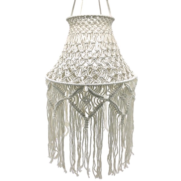 Macramé Pendant Light Shade