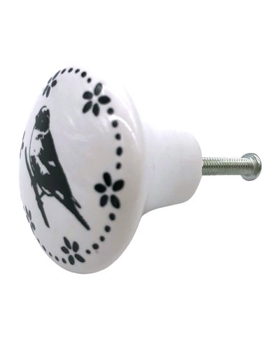 Meubelknopje met Vogel