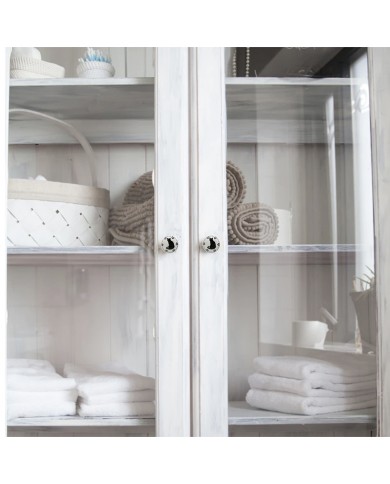 Meubelknopje met Zwarte Kat Meubelknopje met Zwarte Kat