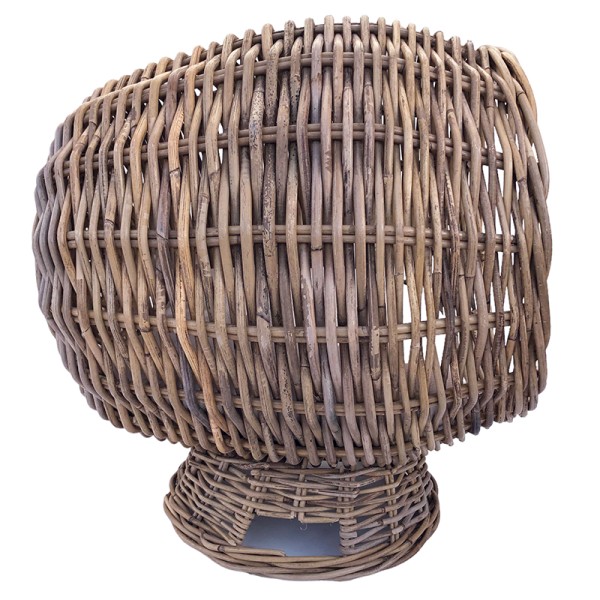 Kubu Rattan Cat Basket