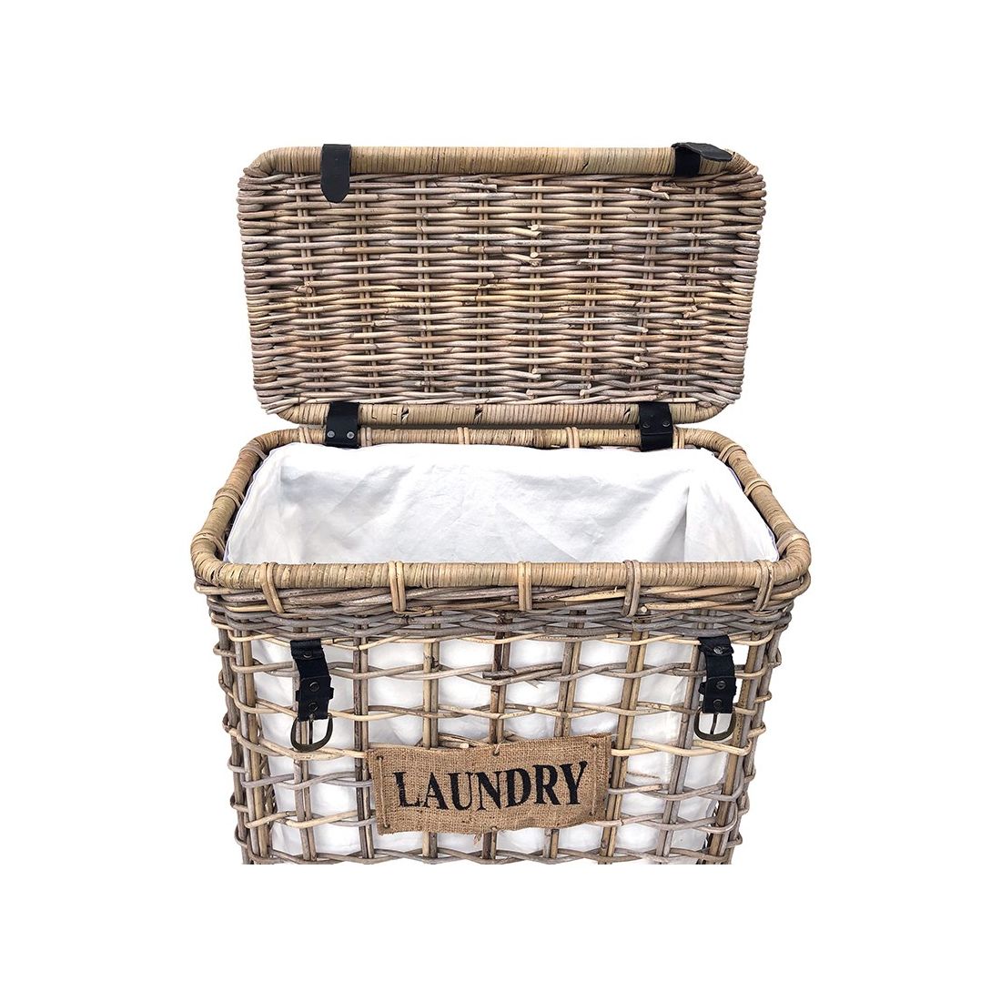 De Rotan wasmand op wielen heeft een deksel en is geschikt voor elke kamer in huis. De Rotan wasmand op wielen heeft een deksel en is geschikt voor elke kamer in huis.