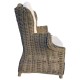 Rattan Children's Armchair with Cushion