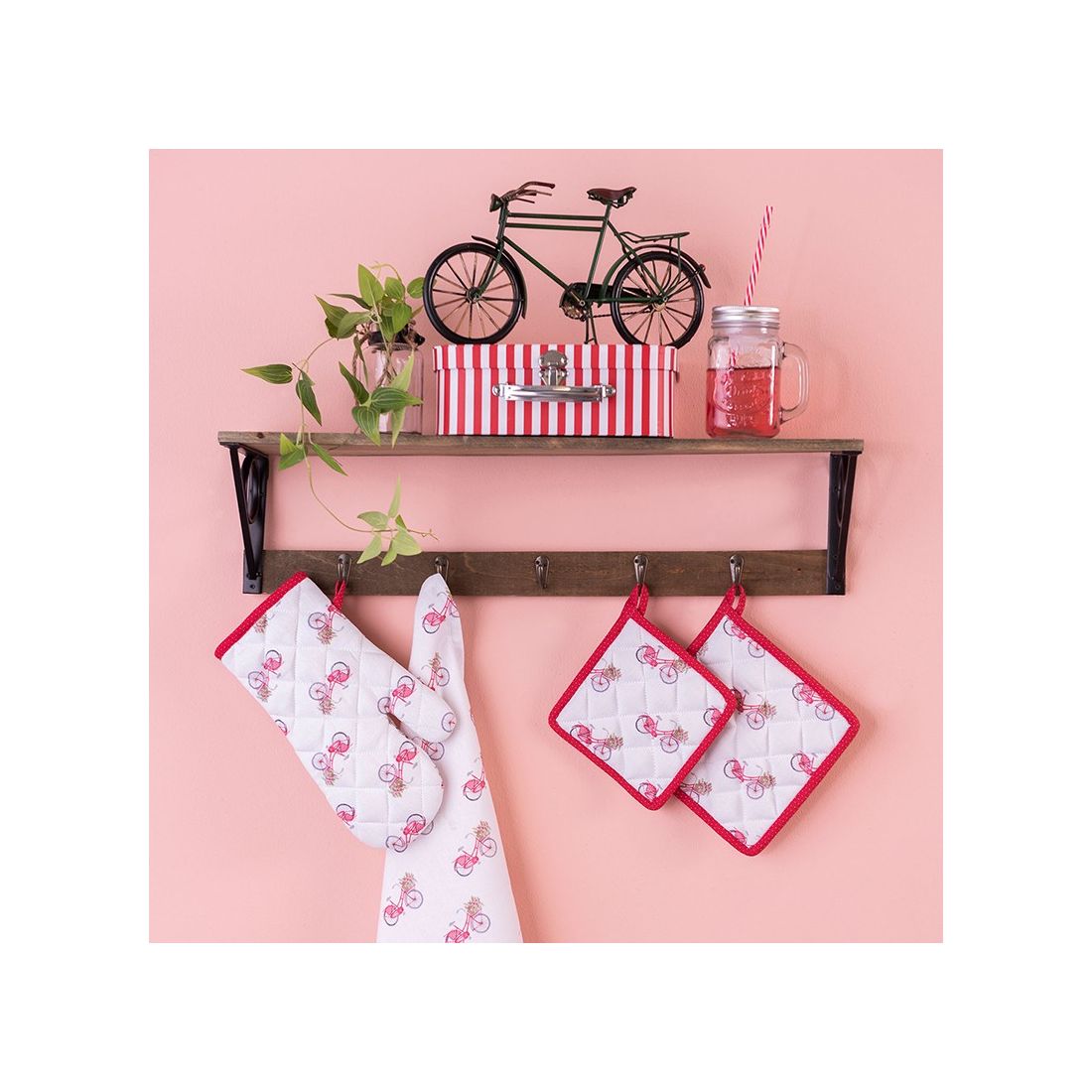 Schort met Omafiets Schort met Omafiets