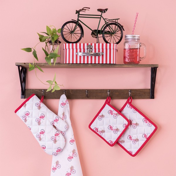 Apron with Dutch Bicycles