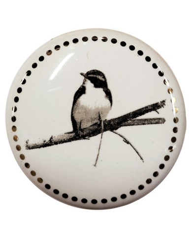 Furniture Knob with Bird