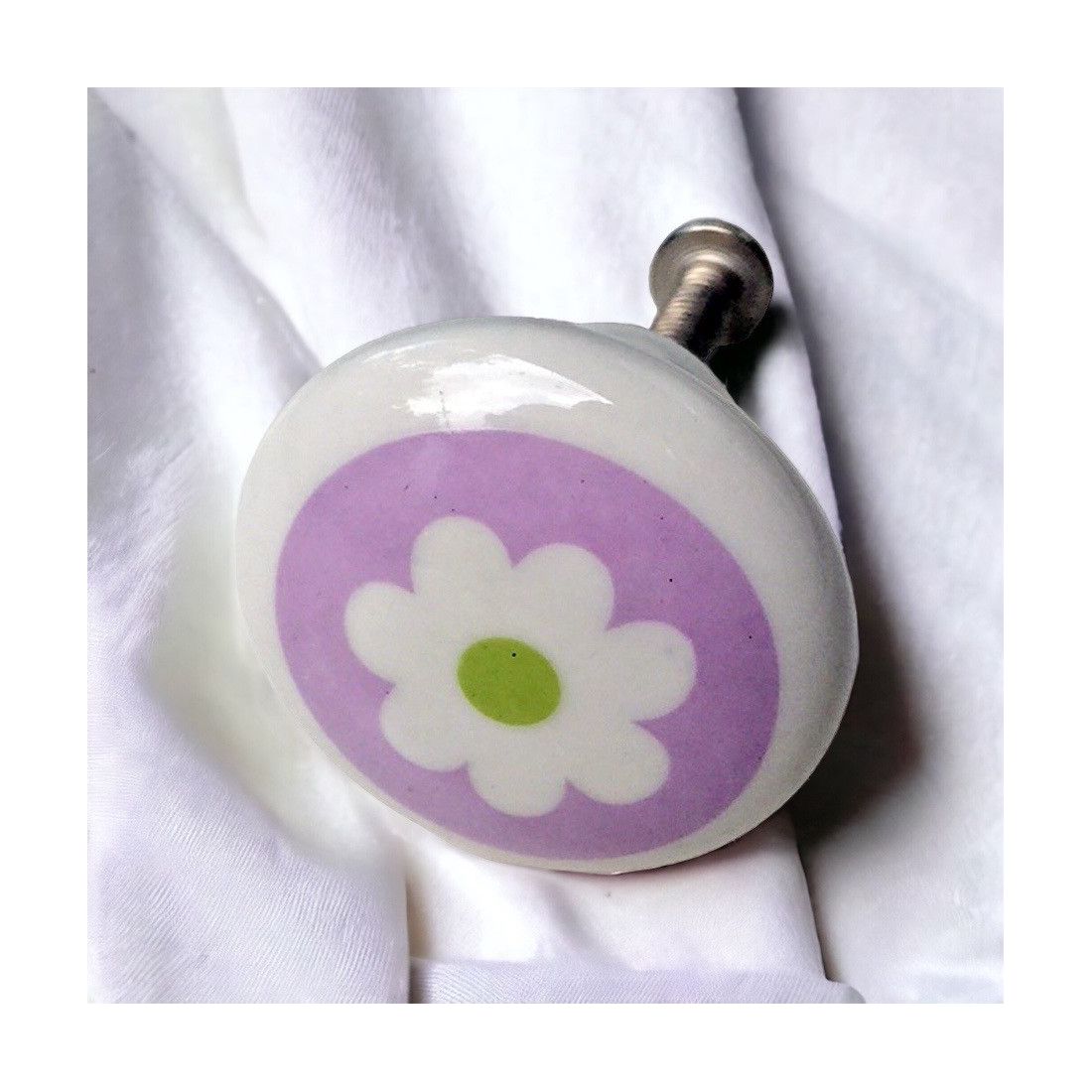 Meubelknopje in Lila