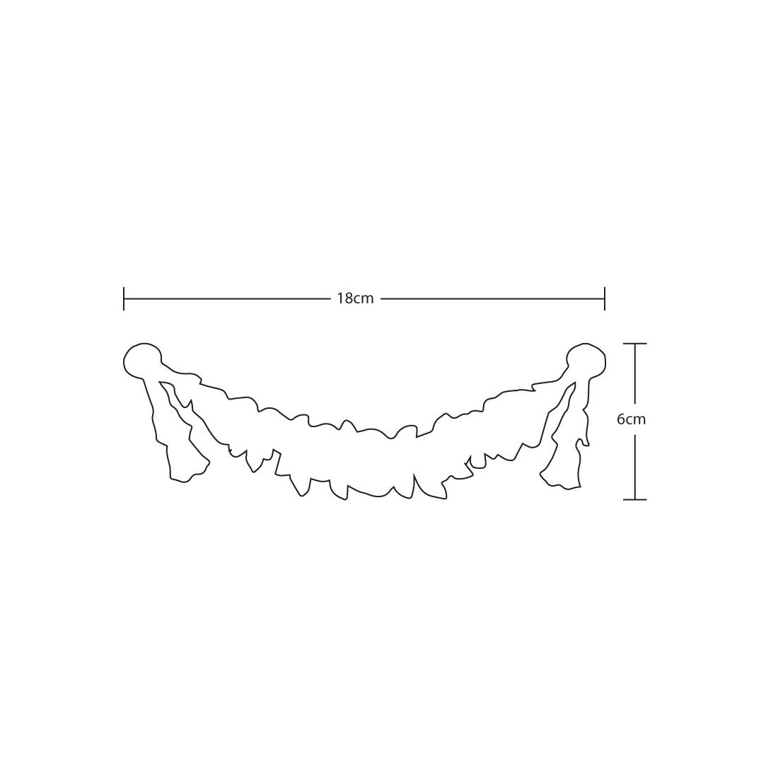 Decoratieve Meubel Ornament - Floral Swag