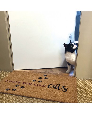 Katten Deurmat met Kattenpoten Katten Deurmat met Kattenpoten