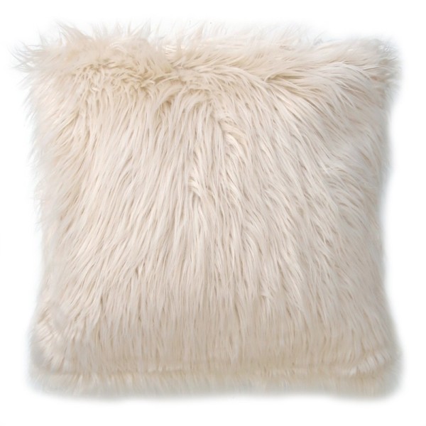 Fluffy Scatter Cushion White