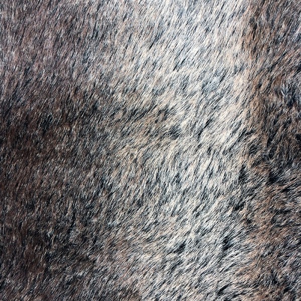 Faux Fur Throw Grizzly Bear 100x110