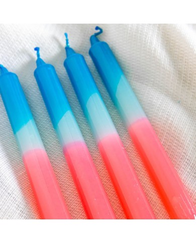 Dinner Candles Dip Dye