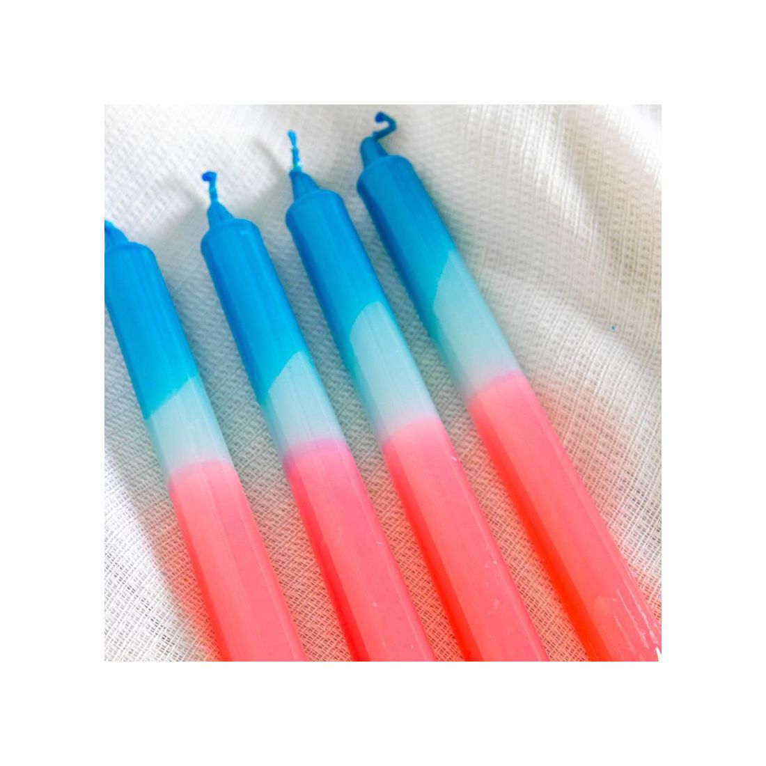 Dinner Candles Dip Dye