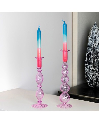 Dinner Candles Dip Dye