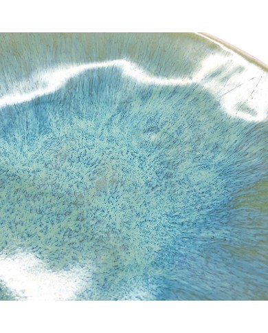 Reactief Glazuur Serveerbord Aqua Reactief Glazuur Serveerbord Aqua