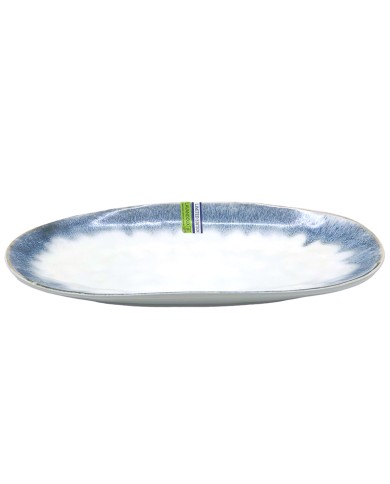 Reactive Glaze Serving Platter Blue - perfect for family-style dishes
