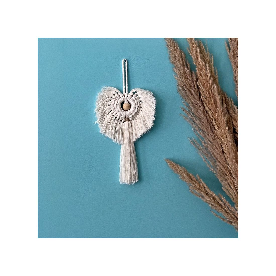 Decoratie Hanger Macramé Engels