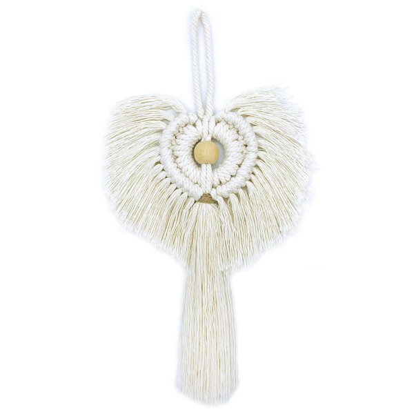 Macramé Angel Ornaments