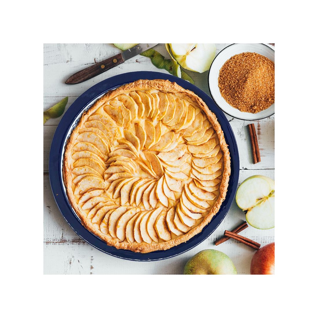 Taartvorm in Old World Blue