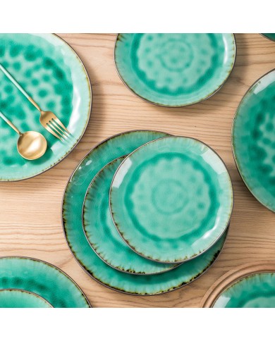 Dinerbord Groen Set Dinerbord Groen Set