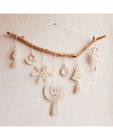 Macramé Angel Ornaments Macramé Angel Ornaments