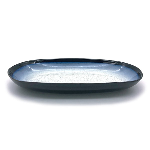 Reactive Glaze Deep Serving Platter