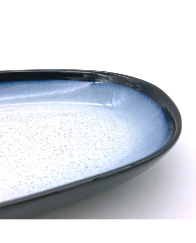 Reactief Glazuur Diep Serveerbord Reactief Glazuur Diep Serveerbord