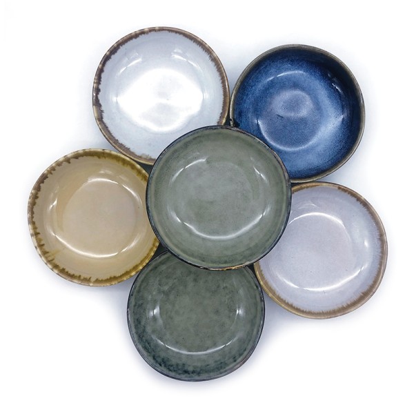 Boho Dipping Bowls in Assorted Colours