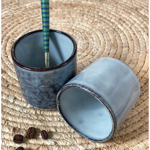 Espresso Cup Set Double Denim