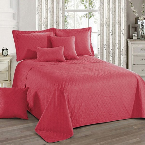 Reversible Bedspread Jester Red