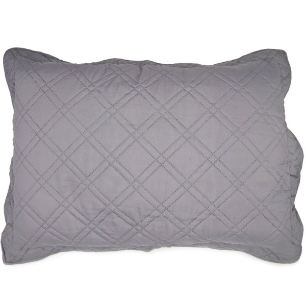 Ash Grey Pillowcase